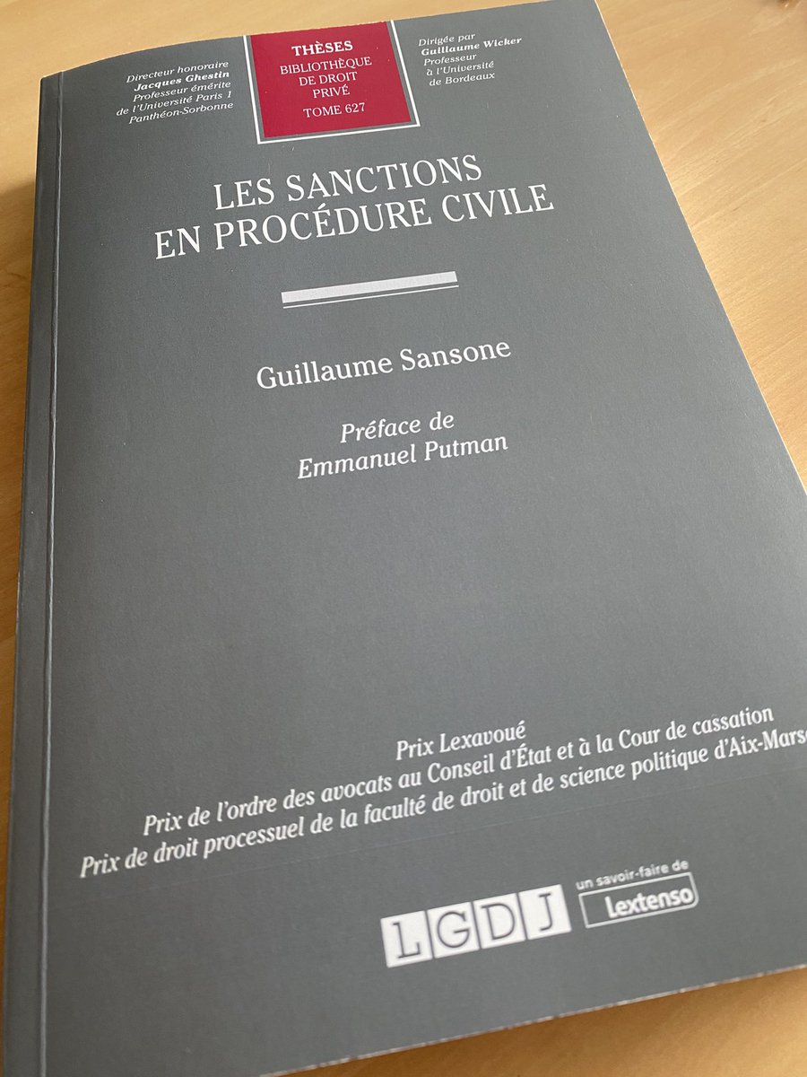 JobertSylvain's tweet photo. À paraître le 4 avril ! 

Un très grand merci à Guillaume pour l’envoi de sa thèse, à jour des dernières évolutions du droit positif - qui ne manquent pas en la matière - intervenues après la date de la soutenance. https://t.co/Cm0fpb3JzH
