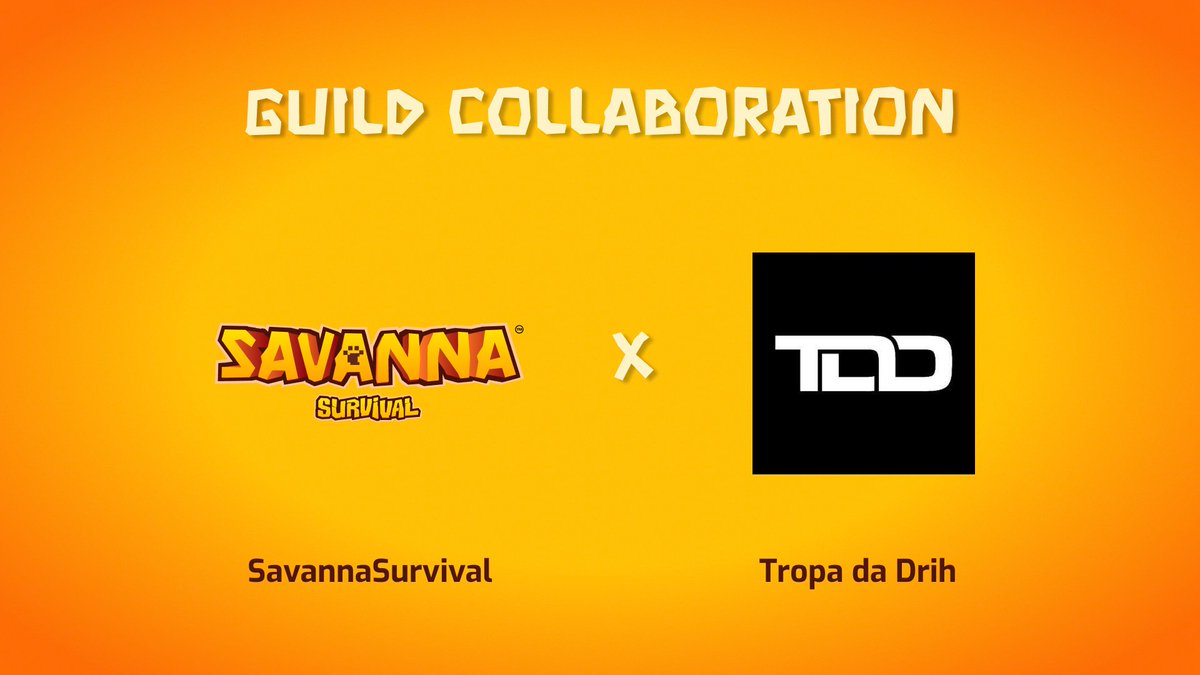 SavannaSurvival's tweet photo. 🥁 @SavannaSurvival X @TropadaDrih 🤝🏻

🏆 Alpha Spot Giveaway:
1️⃣ Like, RT &amp; Follow @SavannaSurvival
2️⃣ Join https://t.co/VcGzFR27UU
3️⃣ Tag 3 REAL Friends

🐯 #SavannaSurvival is focused on the best play-to-earn experience for everyone!

#Survivalverse #Gamefi https://t.co/hKoPdTbx9T