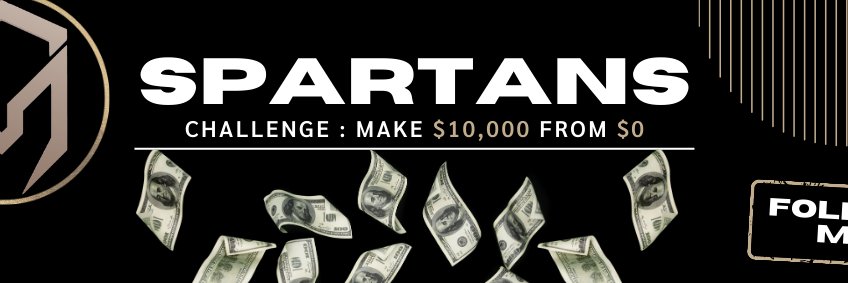 MAKE $10,000 starting from $0 💸

Many of you have asked me for a challenge, at first I was thinking of doing 0 to $1000, but you hype me up to $10,000!

All will be documented on Twitter.

Today, the first step is to establish a Strategy!
#DollarsChallenge #makemoneyonline
🧵⤵️