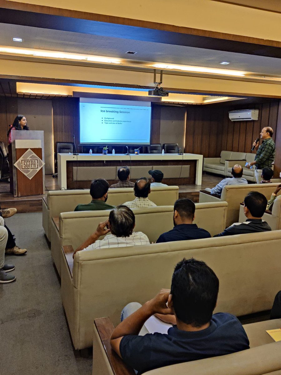 Conducted the energy efficiency and air pollution reskilling workshop for Boiler operators in Surat Textile Cluster at Pandesara along with #sgpti, boiler directorate and <a href="/GPCB_HO/">Gujarat Pollution Control Board</a>