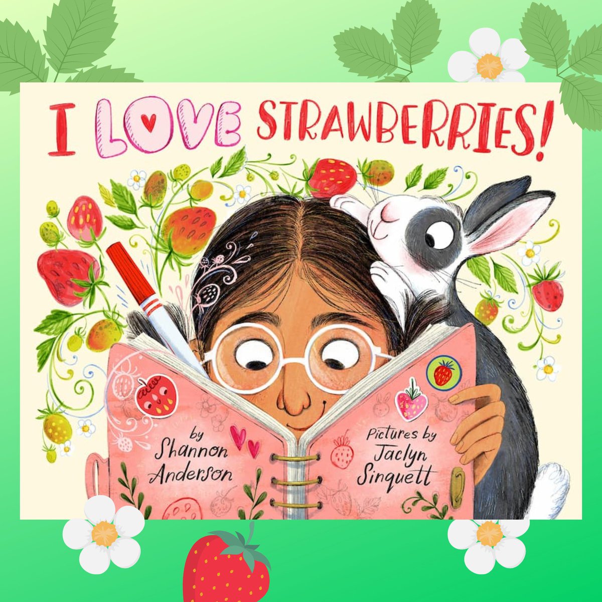 Follow along with one young girl's mission to grow her own food from seedling to table! amazon.com/I-LOVE-Strawbe… #agliteracy #AgLiteracyWeek #farming #gardening #grow #strawberries #gardeningbooks #farmtotable #strawberries #kidsgardeningbooks #gardeningbooks #picturebooks