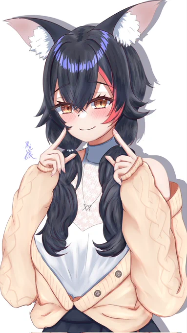 うちかわいい??#みおーん絵 