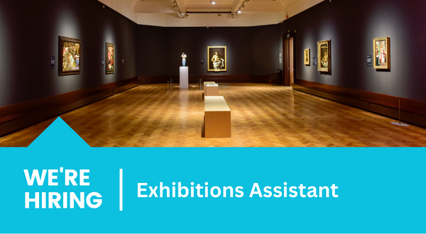 perthartgallery's tweet photo. WE'RE RECRUITING!

We're recruiting for an Exhibitions Assistant to help develop &amp; deliver a range of temporary exhibitions at #PerthArtGallery and #PerthMuseum.

⏰ 36 hrs/week
📅 Permanent / £27,973 – £30,999
⏳ Deadline: 12 noon, Mon, 10 April
👉🏽 Apply: https://t.co/aoWYrctx2K https://t.co/vtAm2NgwvA