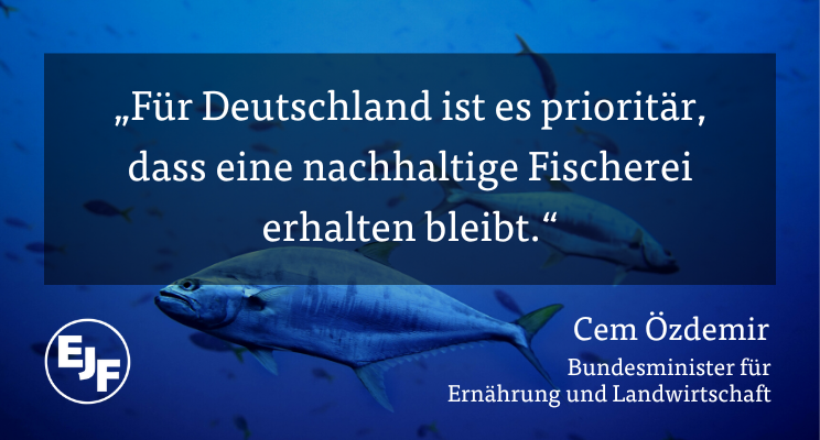 EJF_de's tweet photo. „Deutschland wird den Meeresschutz unter anderem im Rahmen einer #Meeresoffensive verstärken“, so @cem_oezdemir bei den heutigen #AGRIFISH-Gesprächen im @EUCouncil.

🇩🇪 muss sich für eine nachhaltige Fischerei und eine starke, neue EU-Fischerei-Kontrollverordnung einsetzen. 👇 https://t.co/E5SuxYujHr
