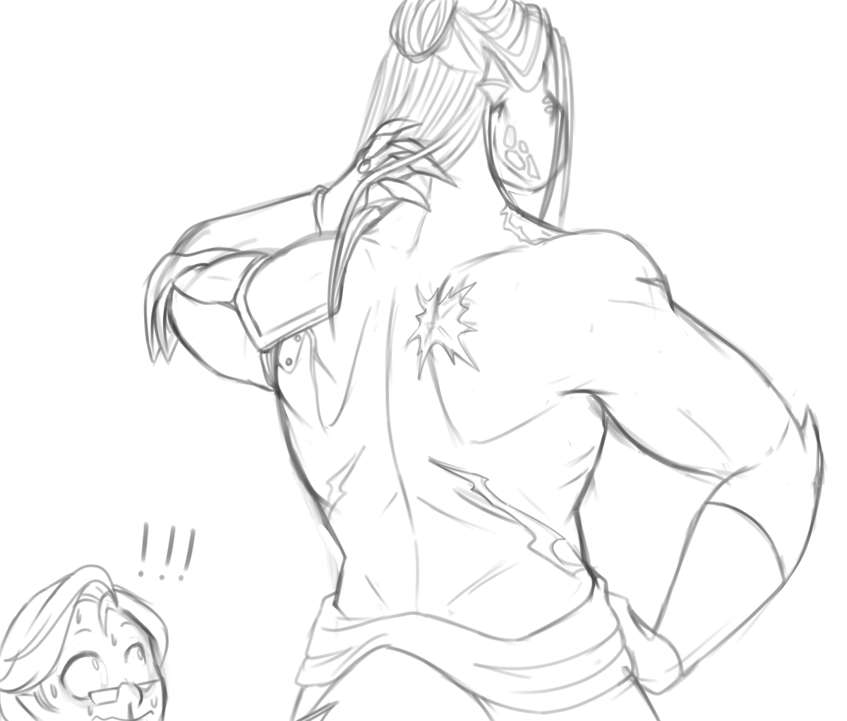 NyxofHathian's tweet photo. ((OOC . Opening quick Sketch Commissions, I am in a serious bind atm, as in no money left for food,bills etc. So please if you want a quick sketch done today I am doing them for £30 each, will make time lapses of each one.  (Examples below)) https://t.co/OUWdLbyy85