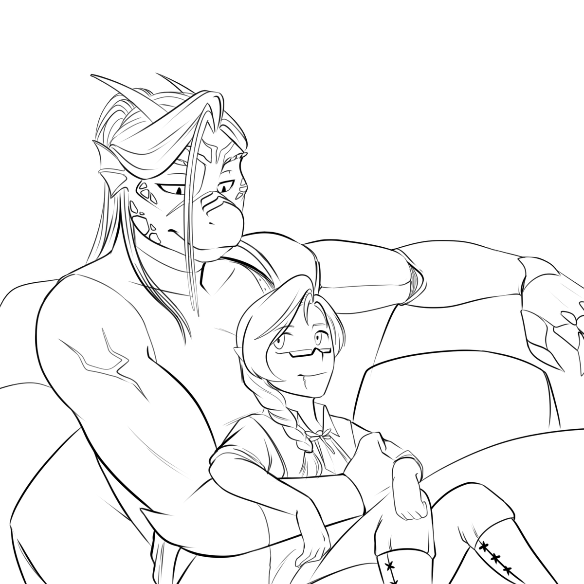 NyxofHathian's tweet photo. ((OOC . Opening quick Sketch Commissions, I am in a serious bind atm, as in no money left for food,bills etc. So please if you want a quick sketch done today I am doing them for £30 each, will make time lapses of each one.  (Examples below)) https://t.co/OUWdLbyy85
