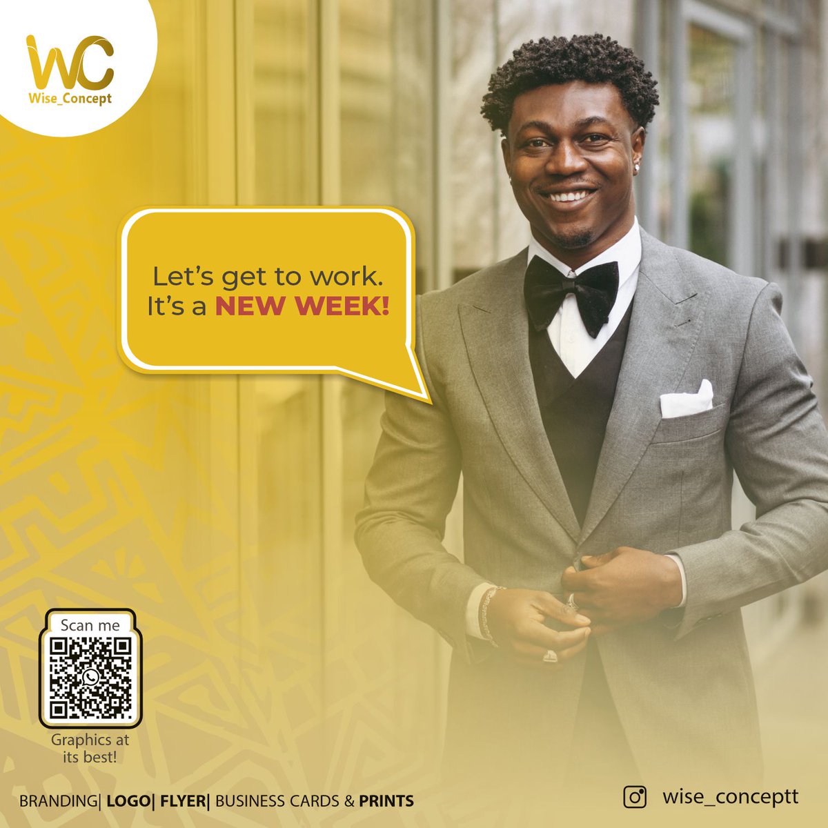 IWise01's tweet image. Let&apos;s work on design of your choice. It&apos;s new week
#design #GraphicDesign #graphicscontent #creativity #branding #naijagraphics #MondayMorning