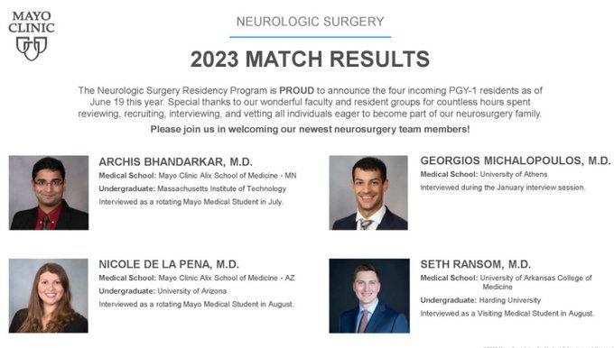 We are thrilled to welcome the new incoming class to the Mayo Clinic family! @archisrb @ransonthc @g@nm_delapena
