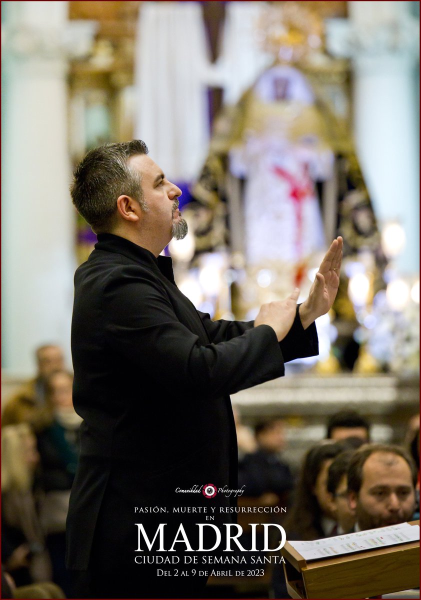 La música como forma de rezar, desde el arte de una melodía que nos lleva a nuestros titulares. <a href="/LaLiradePozuelo/">La Lira de Pozuelo</a> Basílica de Medinaceli. 
"Pasión, Muerte y Resurrección en Madrid, Ciudad de Semana Santa".  #MadridCiudaddeSemanaSanta
#CuaresmaMadrid2023 #FotografíaCofrade