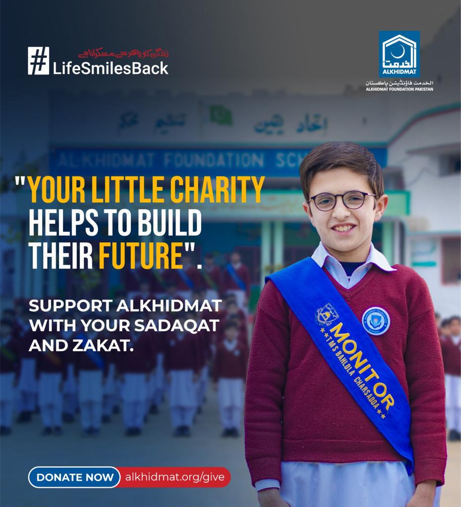 areebaSarw99546's tweet photo. #AlkhidmatFoundation is helping the helpless, homeless, vulnerable and orphan children to enable their future brighter. Add your brick to our orphanage project and give charity.
Join us Twitter with Hashtag 👇
#ZakatForOprhans https://t.co/3Tm8fbTBjk