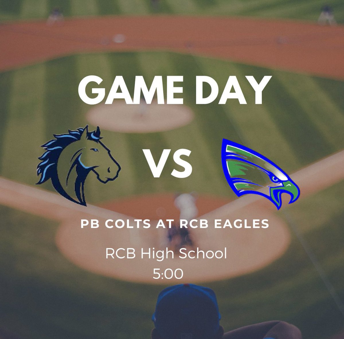 Let’s Go COLTS!! ⚾️👊⚾️ 
Big sectional game right off the BAT