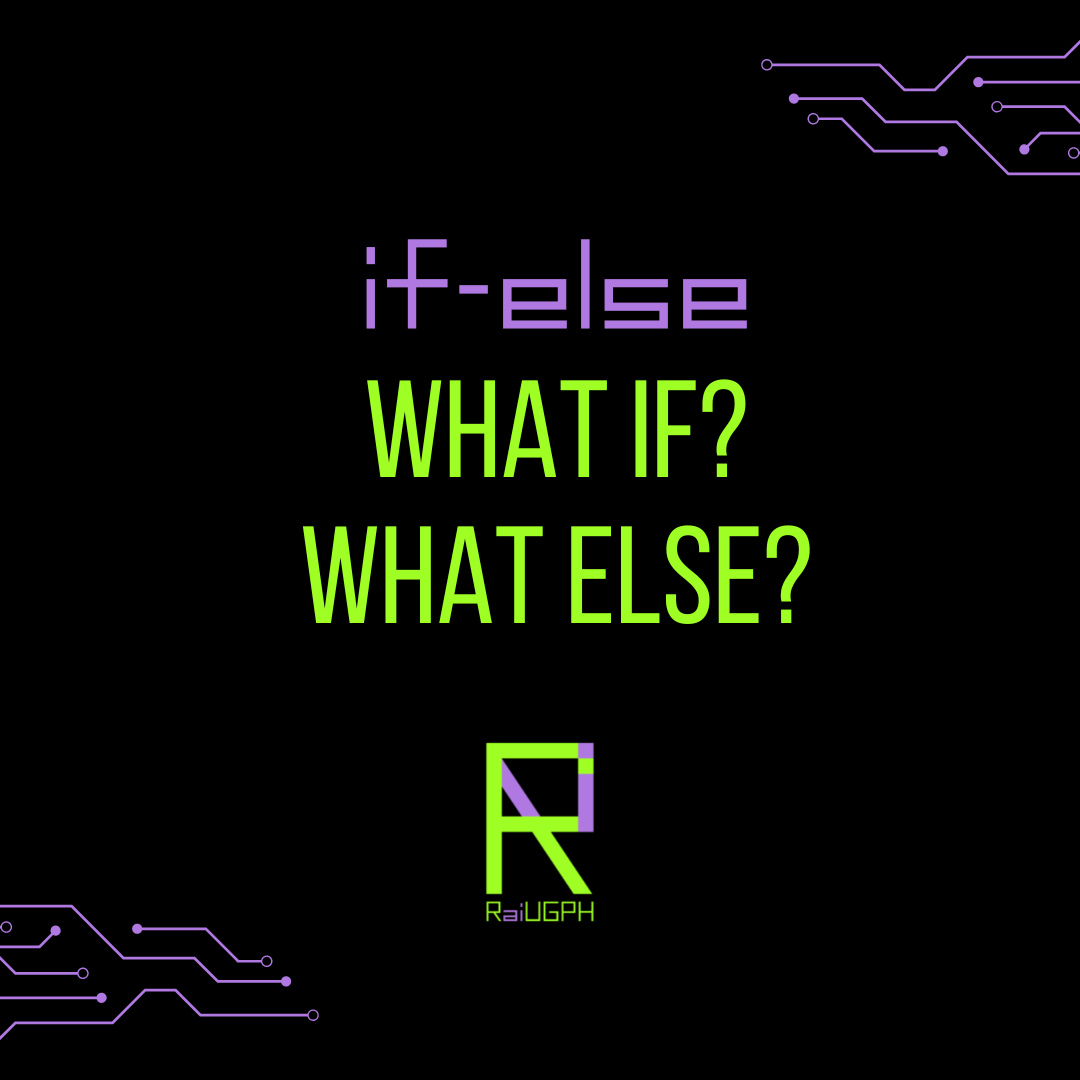 RaiUGPH's tweet photo. Is it enough to say that AI is if-else statements, or does it involve more complex processes that go beyond simple conditionals? 🤔

Join our cause: https://t.co/I704Ot6Yas

#RaiUGPH #ResponsibleAIUGPH
#ResponsibleAIUserGroupPhilippines
#ResponsibleAI #ArtificialIntelligence https://t.co/n4qNSpKtII