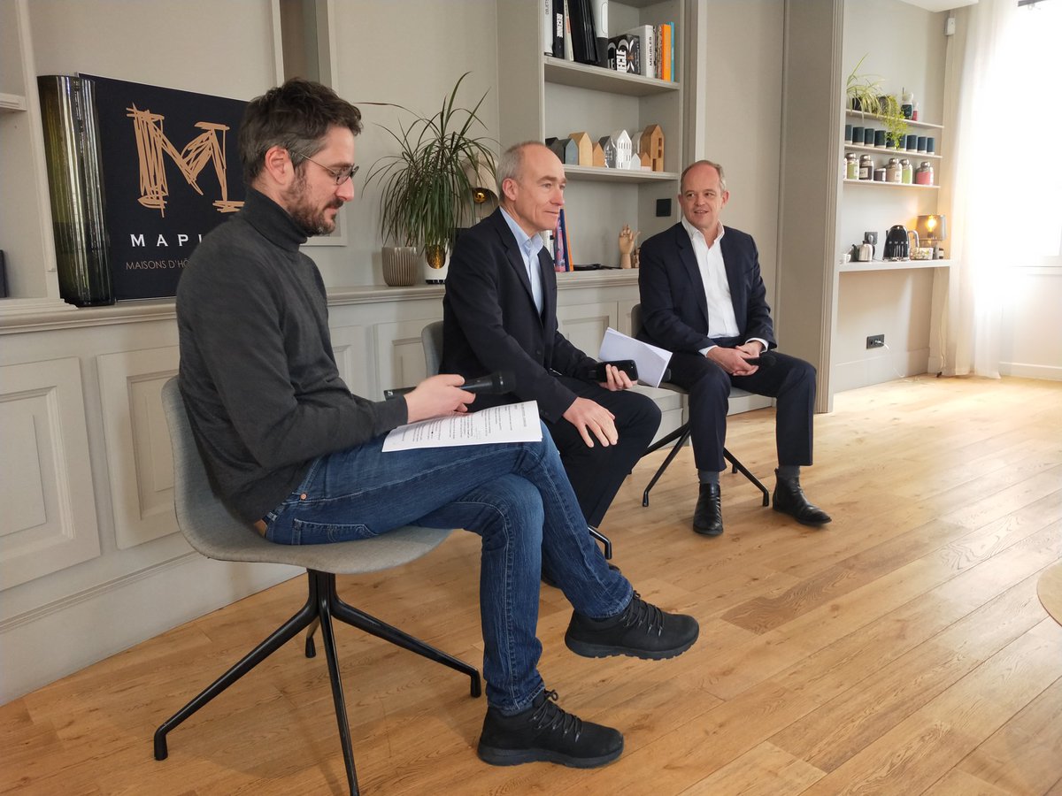 LyonDecideurs's tweet image. Antoine @DeRiedmattenAn1, président du directoire @inextensofr est l&apos;invité du Grand Entretien de Lyon Décideurs chez @MAPIECEbusiness.