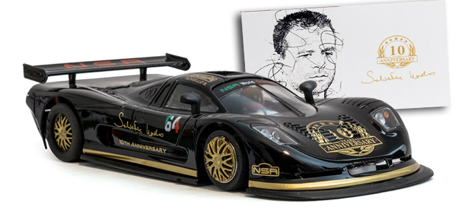 slotcar_today's tweet photo. New: @nsrslot Mosler MT900R Salvatore Noviello 10th Anniversary 1:32 #SlotCar
Read More: https://t.co/oiI88qkYxm
#slot #slotcars #slot132 #scalemodel #scale132 #nsr #nsrfactory #salvatorenoviello #moslermt900r https://t.co/1nfHLdLhVw