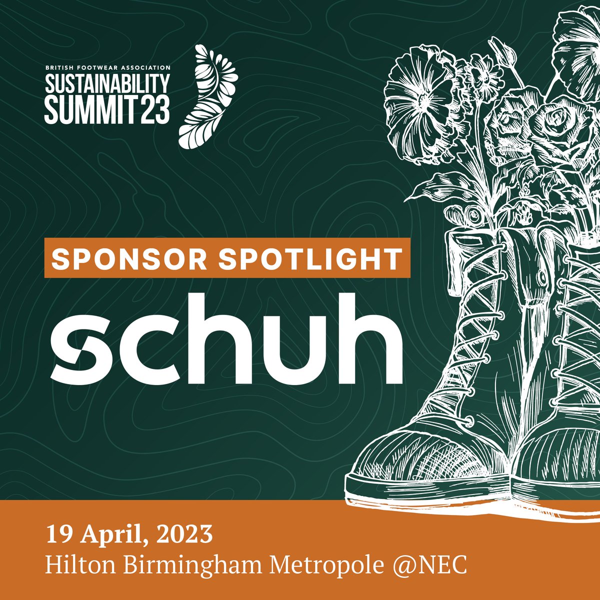We are delighted to announce that schuh has joined us as a sponsor for the upcoming BFA Sustainability Summit. 🎉

Join the biggest conversation in the UK footwear industry on 19 April, register now to save your place: britishfootwearassociation.co.uk/events/the-bfa…

#bfasustainabilitysummit