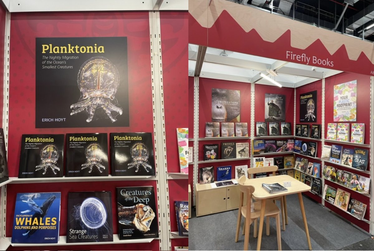 ErichHoyt's tweet photo. My latest Planktonia  &amp; 3 more books up for translation rights soon at London Book Fair #LBF23 (18-20 Apr). @FireflyBooks already sold Planktonia, Encyclopedia of Whales &amp; Weird Sea Creatures for Japanese rights &amp; Creatures of the Deep for Chinese rights, thanks to @parisamichail https://t.co/9pXJ4jOauw
