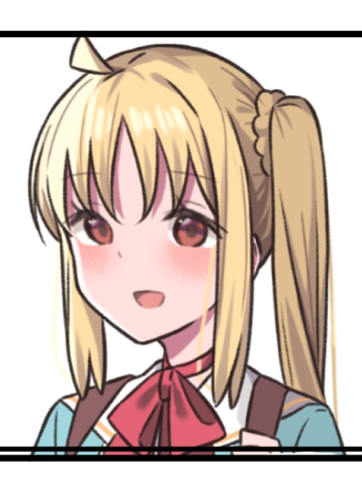 線画をかなり太めにしたら結構絵の見映え変わったかも! 