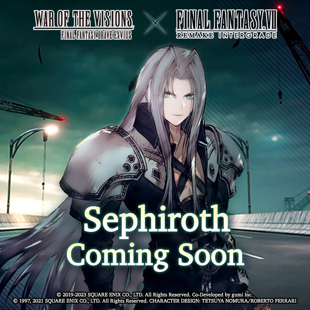 wotvffbe's tweet photo. Claim your birthright as UR Sephiroth descends upon #WOTVFFBE starting 3/22/2023, World Time (PST)! https://t.co/QLArK0WAWX