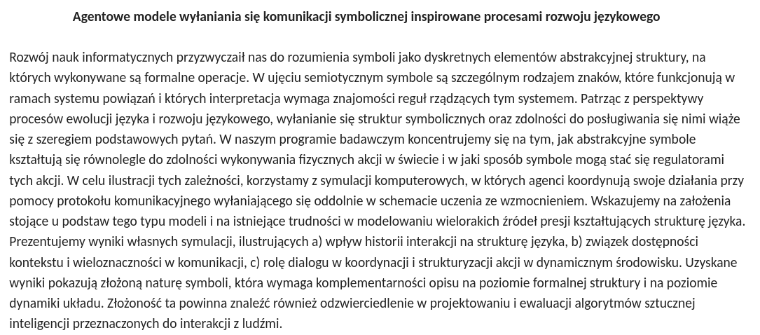 Zespół Inżynierii Lingwistycznej IPI PAN tweet media