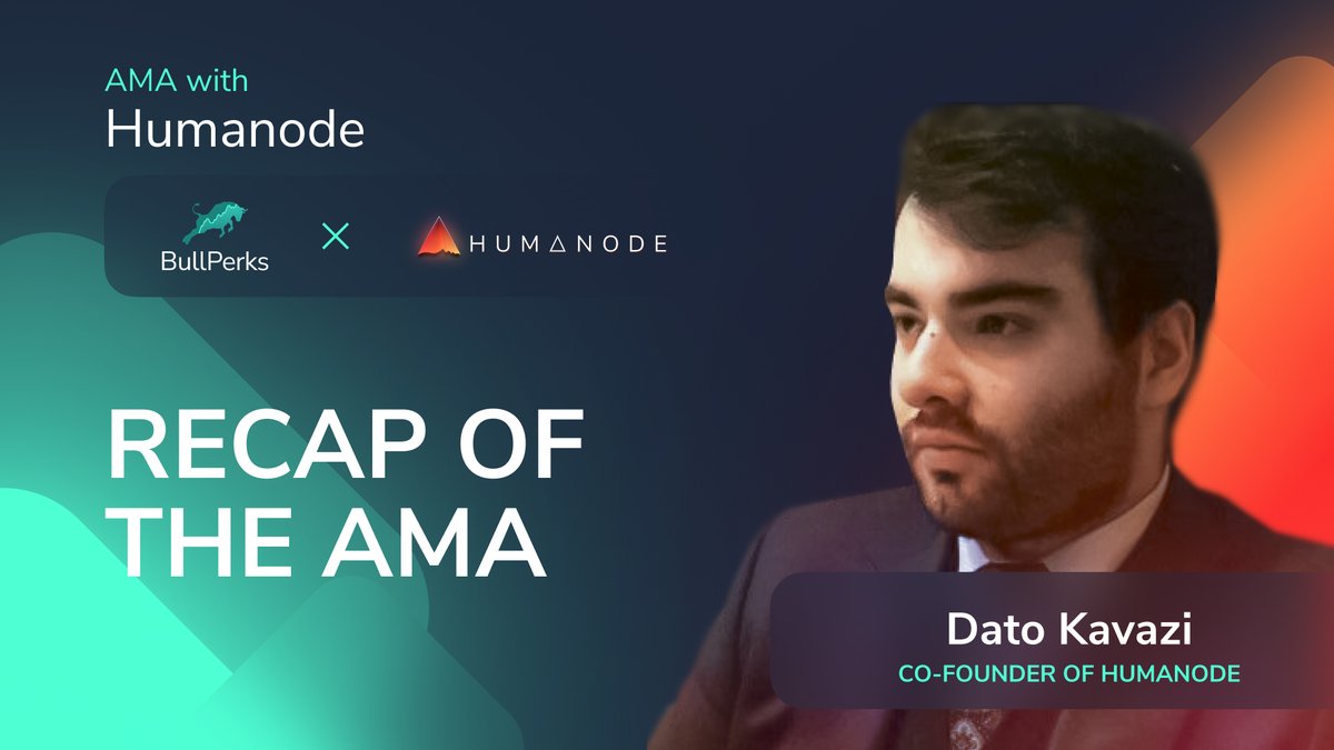 bullperks's tweet photo. 🙇 Did you miss last week's AMA with Co-Founder of @humanode_io, Dato Kavazi?
🙌 Don't worry, here is the full #AMA recap! You can learn more about #Humanode's development news & future plans.
➡️ Read the full AMA Recap: https://t.co/SARXwxCSEl
#BullPerks #BullStarter $BLP https://t.co/y4i1pSR2yc