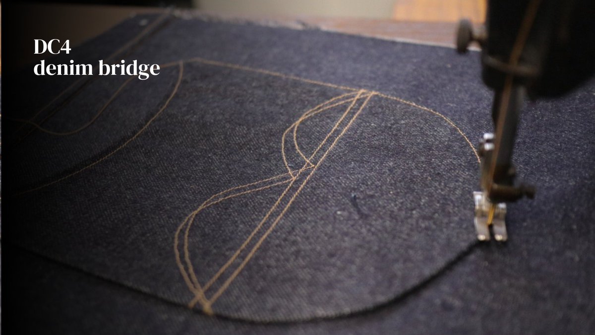 denimba's tweet photo. カーブは慎重に縫製。
I sew the curves carefully. https://t.co/WKQ0pIKDnt