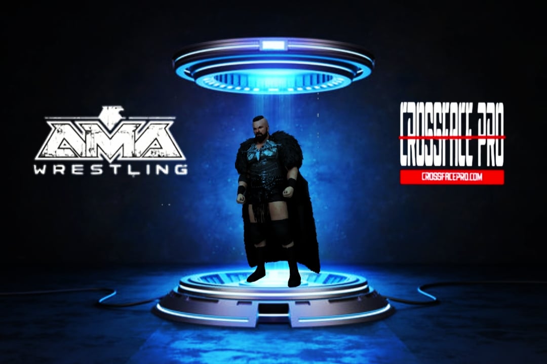 AMAWRESTLING2K's tweet photo. WE WELCOME OUR NEWEST MEMBER TO THE ROSTER:
LOGAN TRANUM-@omen_of_pain
Sponsor:
@crossfacepro_metaverse
#cfp #crossfacepro #2k23 #caw #2k23caw #AMAwrestlin #hendryneville#AMABOUND https://t.co/HP0eZinneP