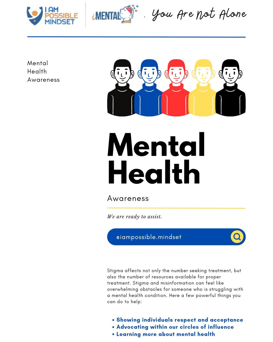 iampossiblemind's tweet photo. Mental health is just as important as physical health, yet it's often overlooked and stigmatized. Let's break down those barriers and raise awareness for mental health. It's okay to not be okay, and it's important to seek help when you need it. https://t.co/ysOBXGd2ya