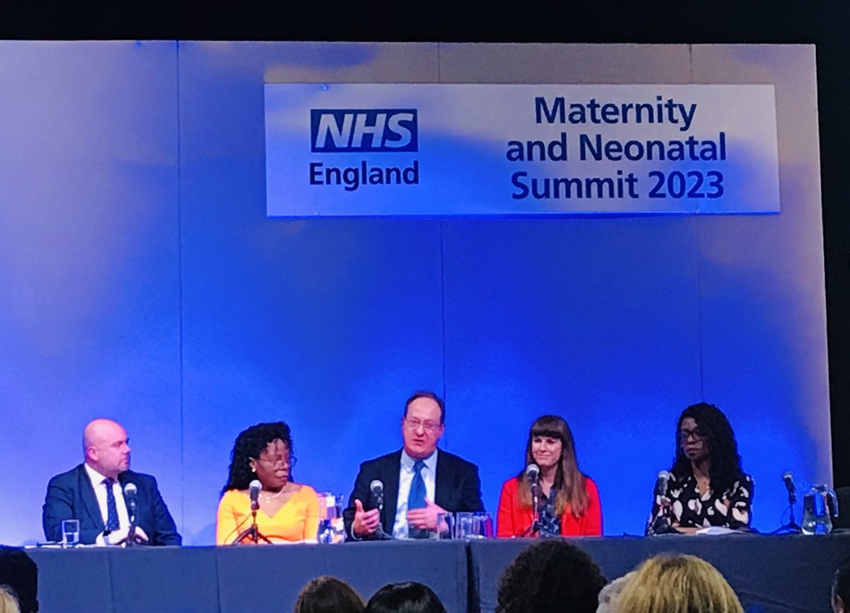 #MaternitySummit the ‘Quad’ speaks: midwifery, obstetrics, management, neonatal services must engage in leadership, policy, practice but ⁦@WENDYMATTHEWS8⁩  wants a quintumvirate with a service user! ⁦@NCTcharity⁩