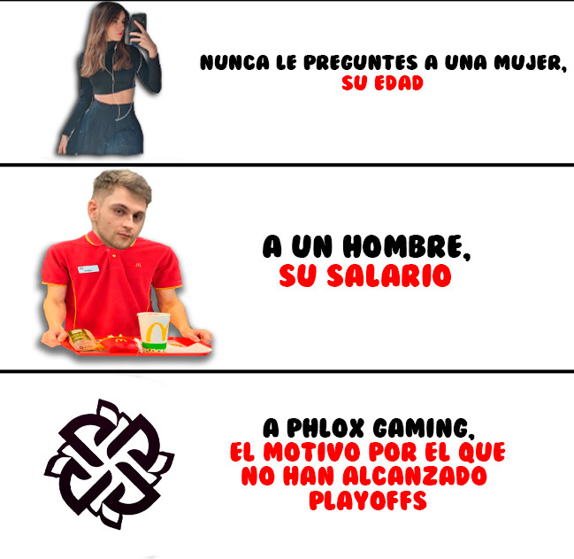 Lunes de Liga Nexo pero sin Phlox en playoffs 😔