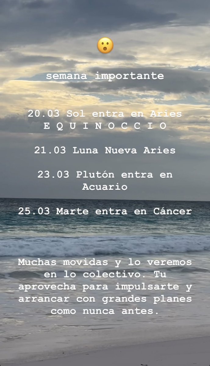 Aja! Arranca una poderosa semana 

#astrologia #astrology #horoscopo #horoscope