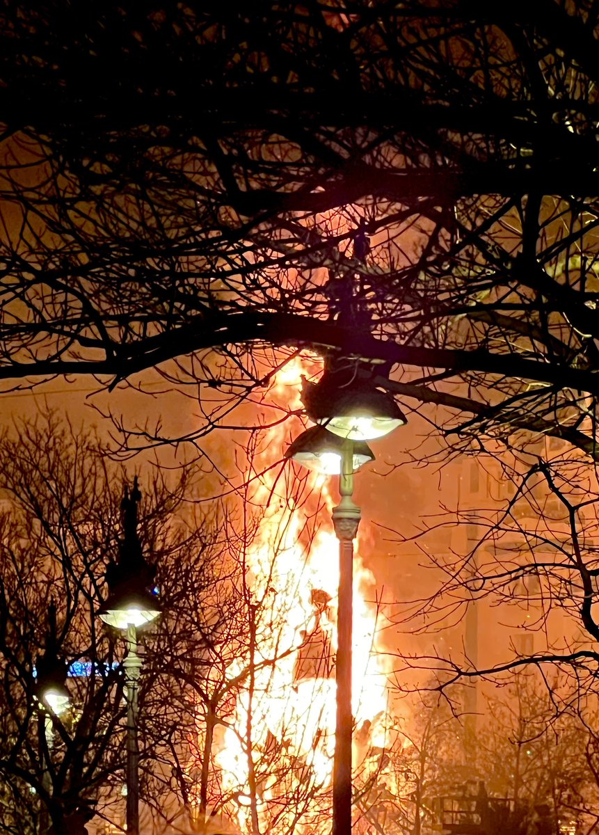 thoroughly recommend making something beautiful just to burn it to the ground