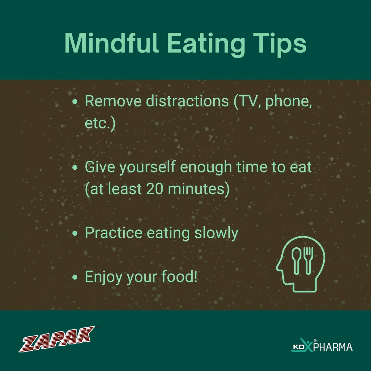 Mindful Eating Tips:
- Remove Distractions
- Give yourself enough time to eat
- Practice eating slowly
- Enjoy your food!
.
.
.
.
.
#distractions #tv #tvshow #phone #smartphone #eat #eating #eatingdisorter #healthyfoods #eatslow #Ayurveda #constipation #zapaksesaaf #zapakchurna