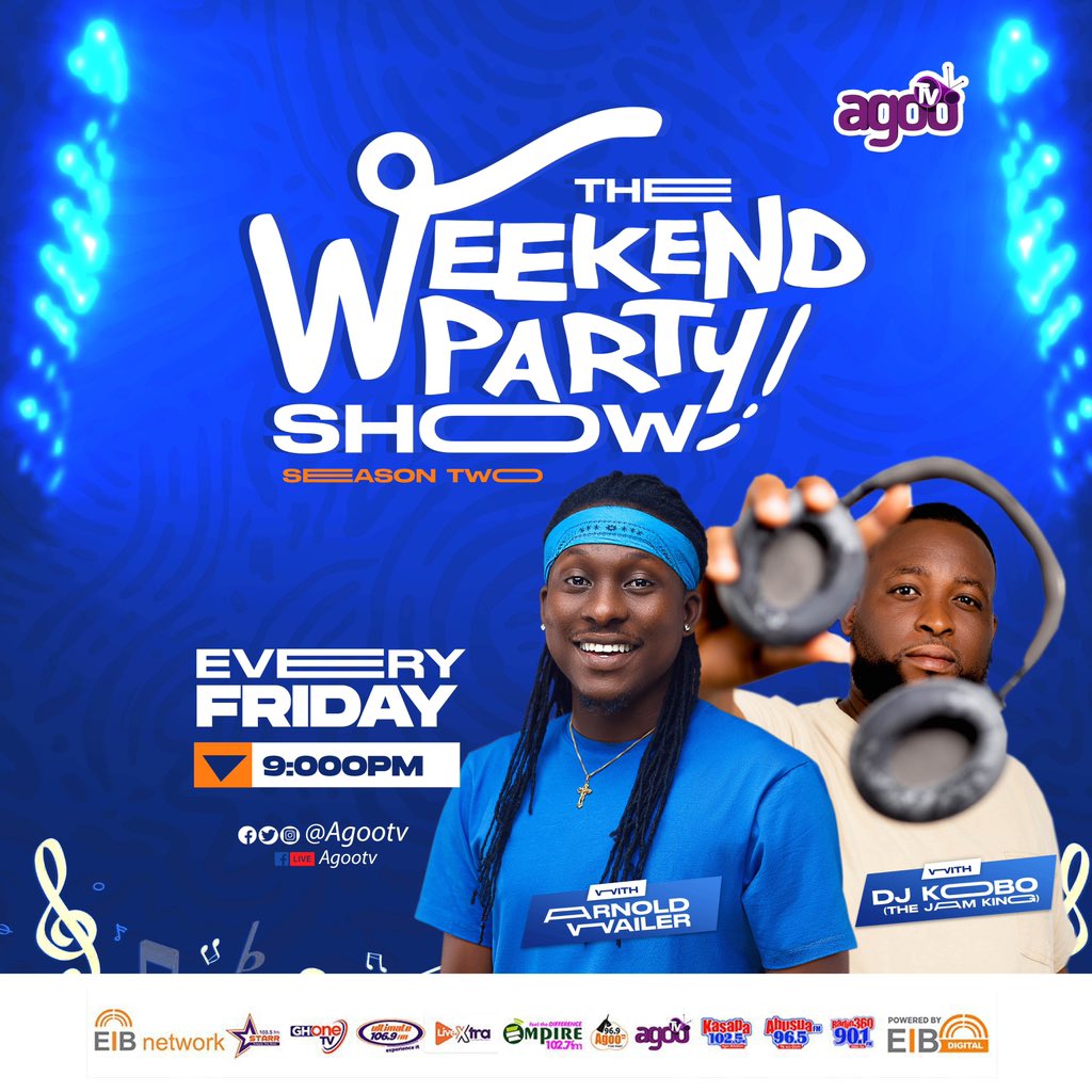 djkobogh's tweet photo. We are back on the radar!
New Season | New Segments | New Vibes!
New Episode premiere on Friday 31st March, 2023!
#TWPS on Agoo TV is Back 💯 https://t.co/nDFhyj3g0v