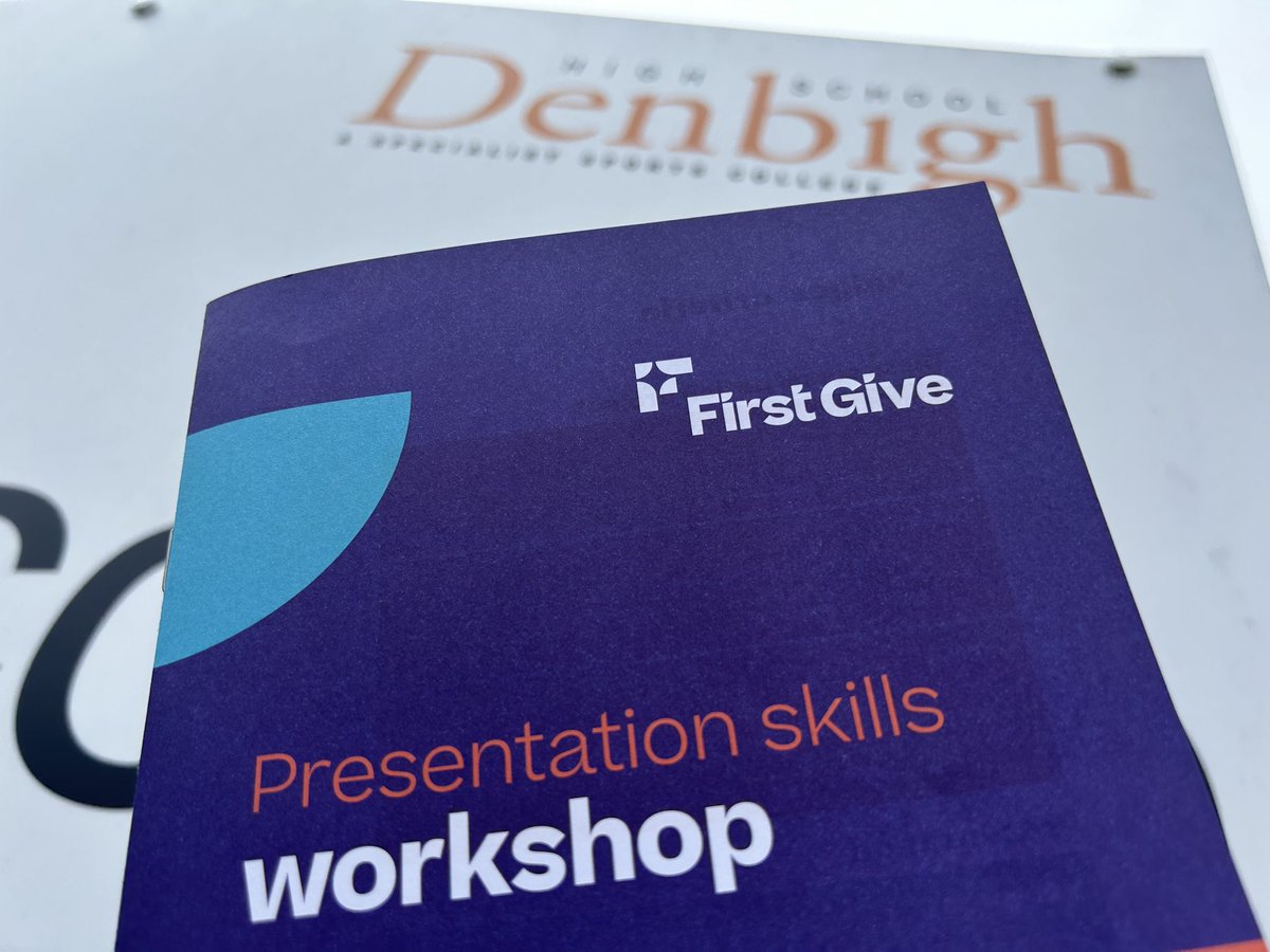 Fantastic workshop with Y8 @DenbighHigh ahead of their @FirstGiveUK #Final next week! Plenty of enthusiasm & engagement shown for their chosen #charities! Notes made ✔️ Practice planned ✔️ Which class will win £1000? We can’t wait! #Luton #YouthMakingADifference