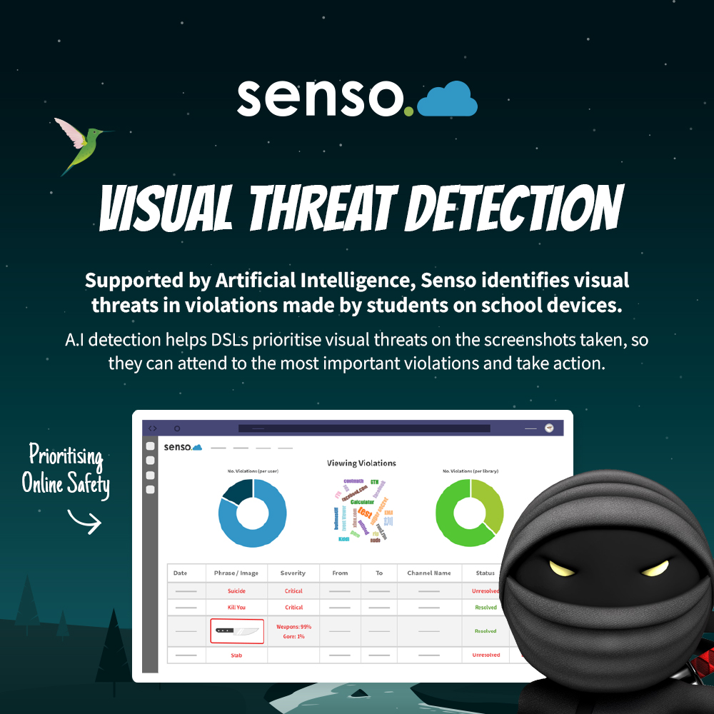 Senso.cloud's AI detection is designed to support Designated Safeguarding Leads by identifying and analysing potentially inappropriate content. 

Find out more 👇senso.cloud/gb/safeguard-c… 

##aidriven #safeguarding #dsl
