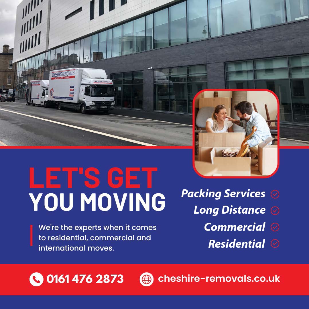 Let’s get you moving. Let Cheshire Removals take the stress out of your move. Find out more on our website today (link in bio) or call 0161 476 2873

#removalsandstorage #storagespace #removals #removalcompany #CheshireRemovals #removalservice #CheshireStorage #storageunit