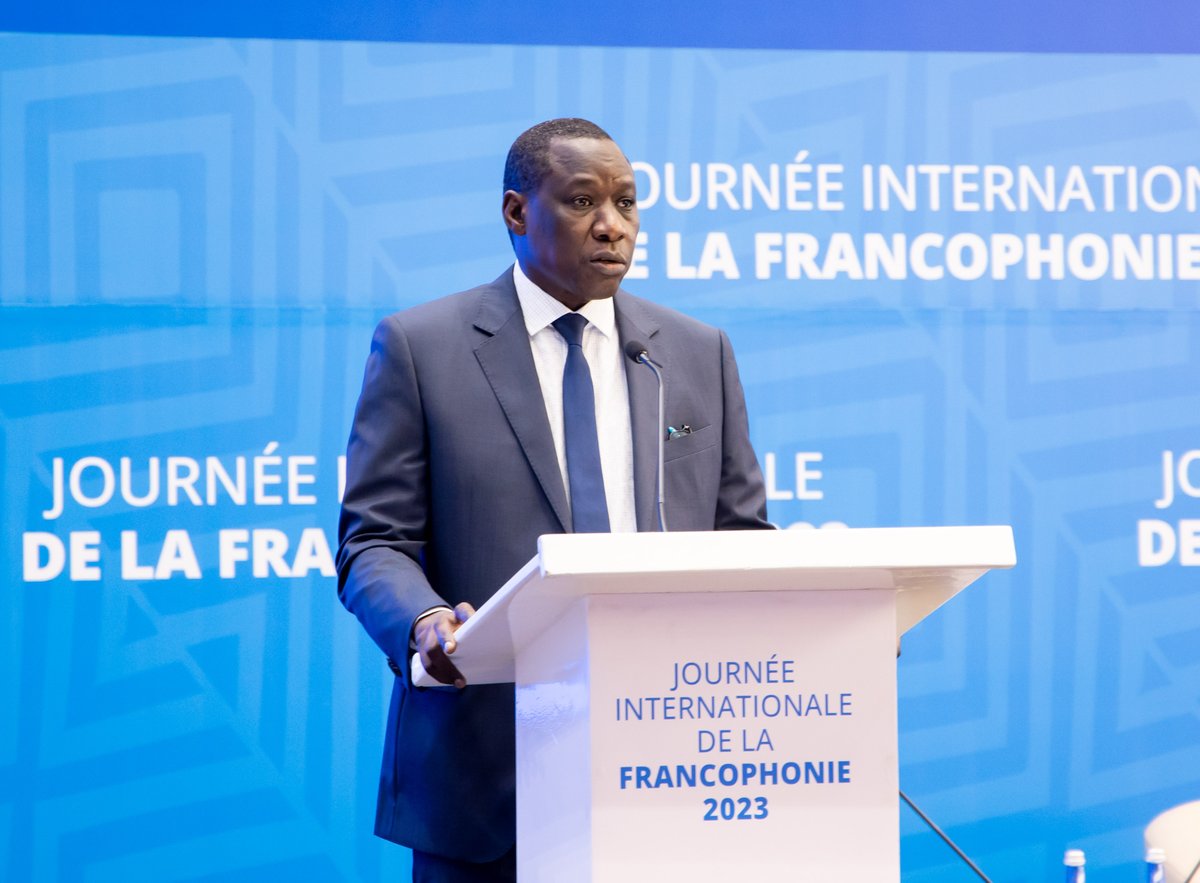 Lors de la célébration de la Journée Internationale de la Francophonie, le discours d'ouverture a été prononcé par S.E Doudou Sow Ambassadeur du Sénégal au Rwanda et président du Groupe des Ambassadeurs Francophones (GAF).
#Francaisoutildelavenir 
#mon20mars