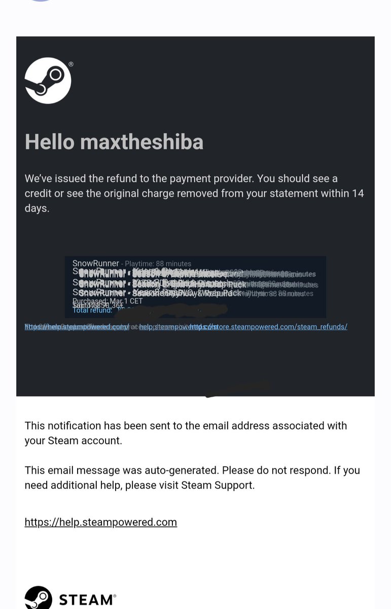 Maxthesweshiba's tweet image. Wtf? @Steam #softwaregore