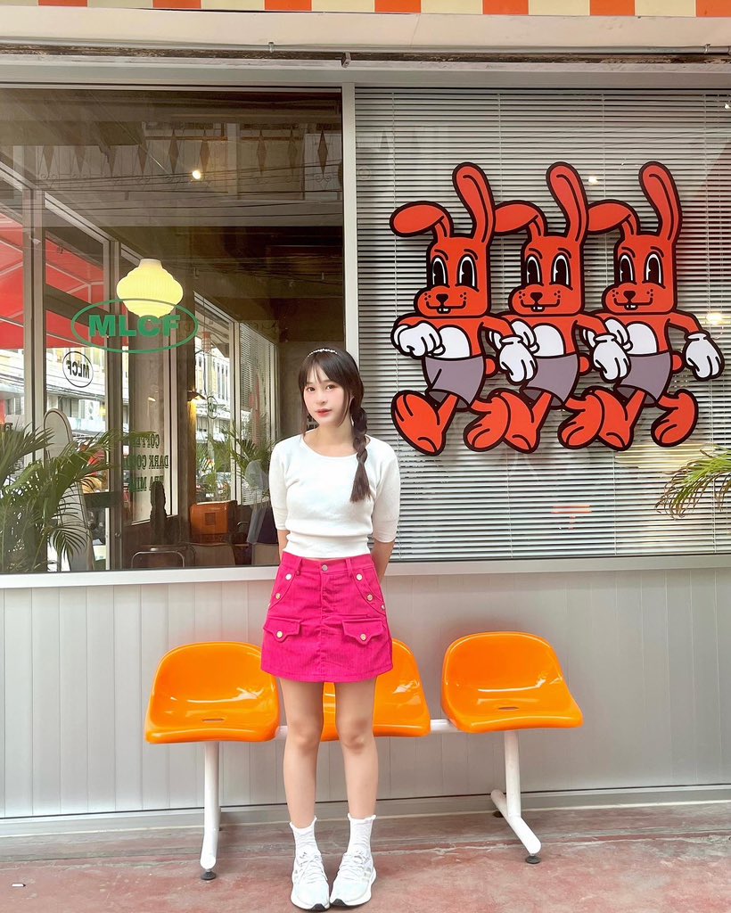 Jane_SoraSora's tweet photo. ✨ℋ𝒾🧡💖🐰

#JaneSoraSora #ジェーンソラソラ 
#SoraSora #Idol #thaiidol #cafe #chiangmai #millilitcafe https://t.co/ycTLaonxiR