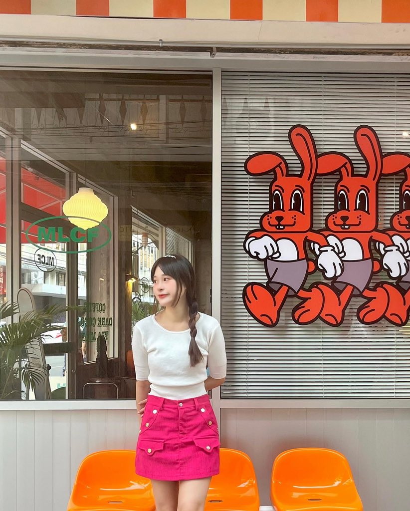 Jane_SoraSora's tweet photo. ✨ℋ𝒾🧡💖🐰

#JaneSoraSora #ジェーンソラソラ 
#SoraSora #Idol #thaiidol #cafe #chiangmai #millilitcafe https://t.co/ycTLaonxiR