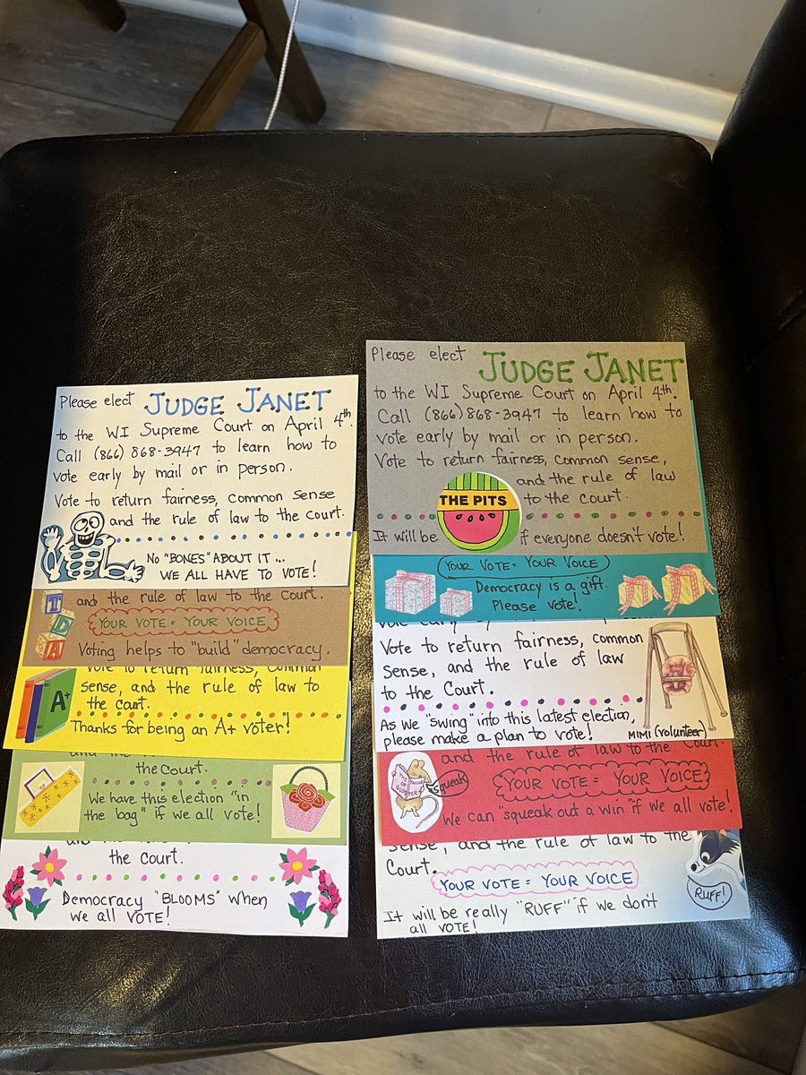 Gingitnj's tweet photo. @JillEBean10 @DemocratWit These were mailed out on Saturday #PostcardsToVoters https://t.co/DnnqMFPnLF
