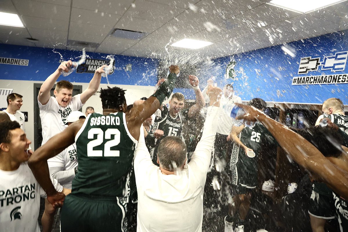 MSU_Basketball's tweet photo. GOOD MORNING https://t.co/3EybE2alPm