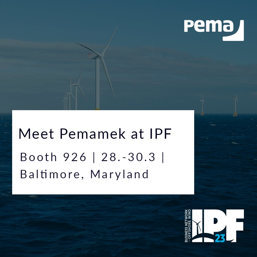 Welcome to meet us at @offshorewindus #IPFconf in Baltimore, Maryland next week to learn more about our innovative manufacturing process. Our team will be there to discuss how we can help meet your #renewableenergy needs. We look forward to meeting you! #pemawelding #offshorewind