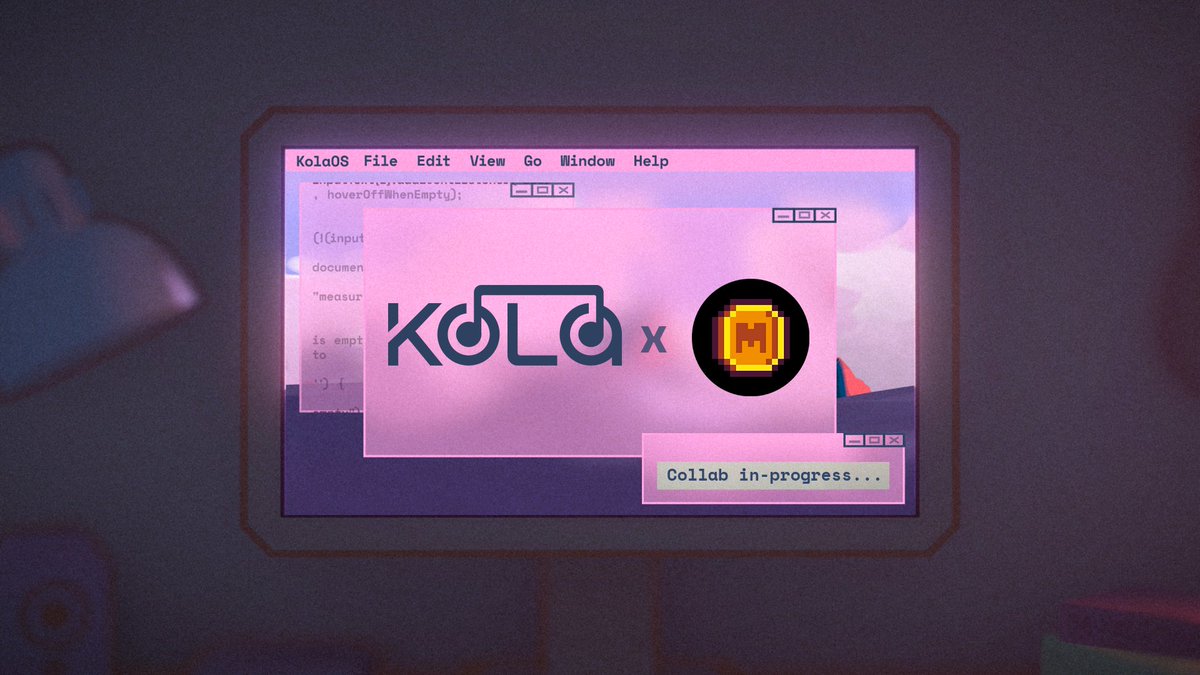 📢 Attention Everyone!
<a href="/0xKola/">KOLA</a> 🤝 <a href="/Memeland/">Memeland ❤️ Memecoin</a> 

🏴‍☠️ Memeland community will receive a treasure-like allocation of WL spots for KOLA.

🤝 We invite all the MVPs, captainz and their potato crew members to join us on a quest for adventures, ambient vibes, and everlasting memories.