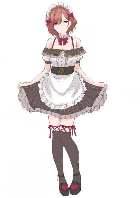 #みなさん2年前の今頃はどんな絵描いてましたか 確か～メイドまどさんが実装された時じゃねいか 