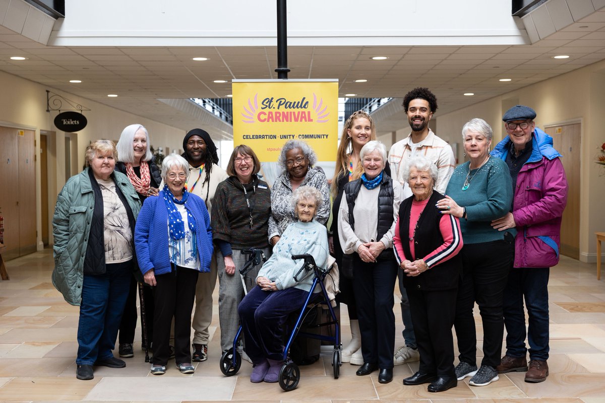 Community Elders and pupils from Fairlawn Primary School recently joined residents at Monica Wills House retirement village for a screening of 'Inna Wi Carnival: Reflections of a Generation', a film celebrating the roots of <a href="/StPaulsCRNVL/">St Pauls Carnival</a>.
