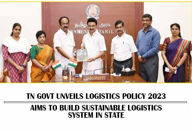 knnindia's tweet image. #TamilNadu govt unveils logistics policy 2023, aims to build sustainable logistics system in state

#LogisticsPolicy #Tamilnadu #LogisticSector #SupplyChain @mkstalin

knnindia.co.in/news/newsdetai…