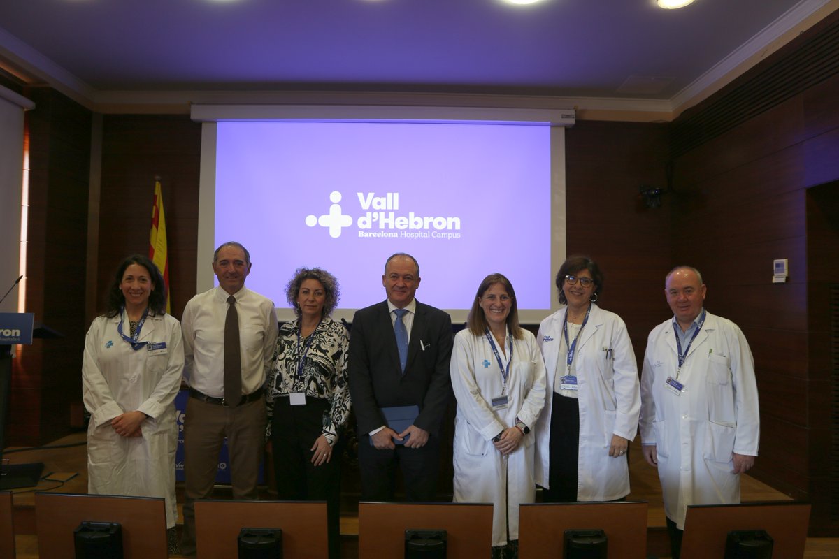 Avui <a href="/sanidadgob/">Ministerio de Sanidad</a> fa la tercera de les auditories per acreditar que #VallHebron és Centre, Servei i Unitat de Referència #CSUR en mastocitosi, l'acumulació anormal a la pell i altres òrgans de mastocits (un tipus de cèl·lules que s'originen a la medul·la òssia).