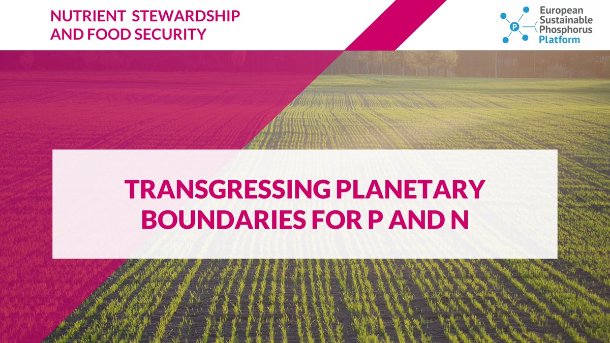 Scientists suggest that Western Europe is #exceeding the “share” of planetary boundary for #Phosphorus annually by 3-4x and for #Nitrogen by 4-5x. For Eastern Europe, significant exceedance is not identified.

Read more👉 lnkd.in/esRVVZi2

#planetaryboundaries #western #eu