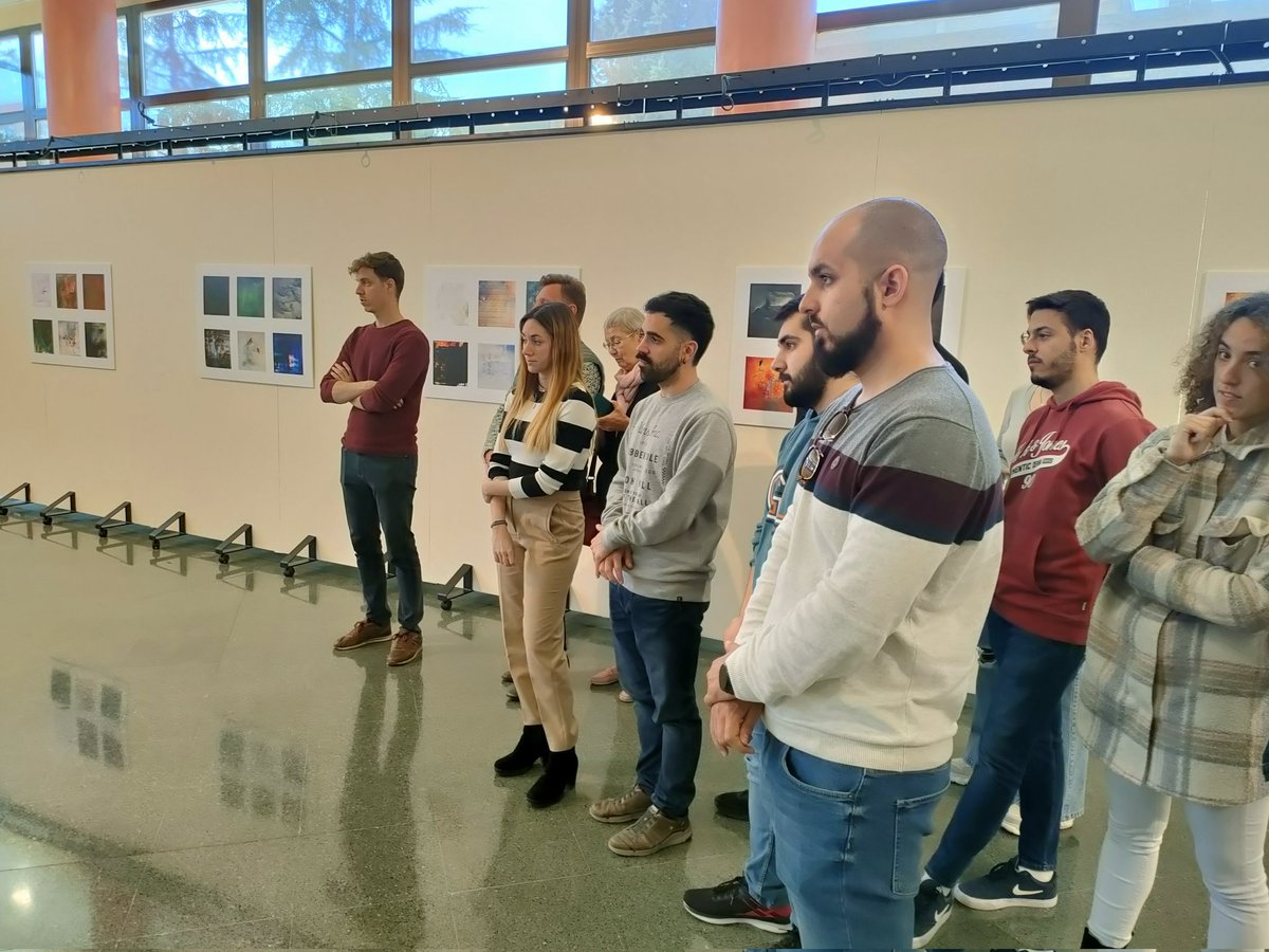 ujaen's tweet photo. Inaugurada la exposición 'CrearIA: Enseñando arte a las máquinas' de Mariia Chizhikova y Daniil Valyano en el Edificio Zabaleta... Esta muestra explora la encrucijada entre el arte y la tecnología, y la faceta artística de la Inteligencia Artificial
@ujaen @UjaDigital @VicProyec https://t.co/aMKziH2vtT